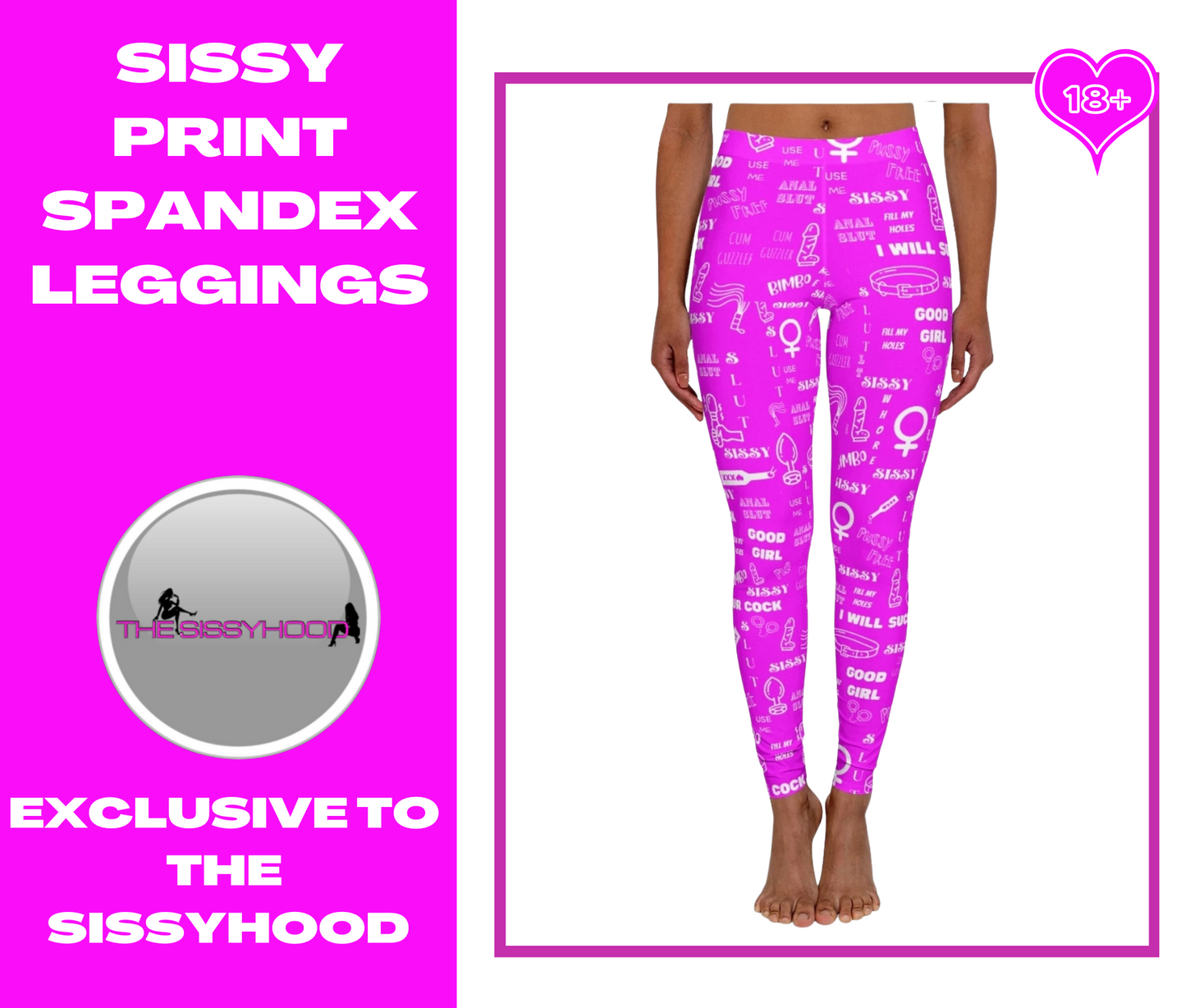 Sissy Humiliation Spandex Leggings