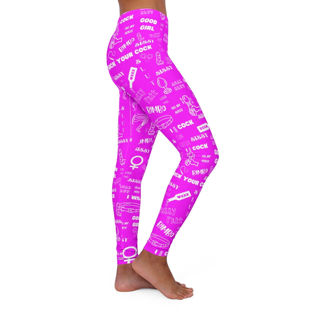 Sissy Humiliation Spandex Leggings