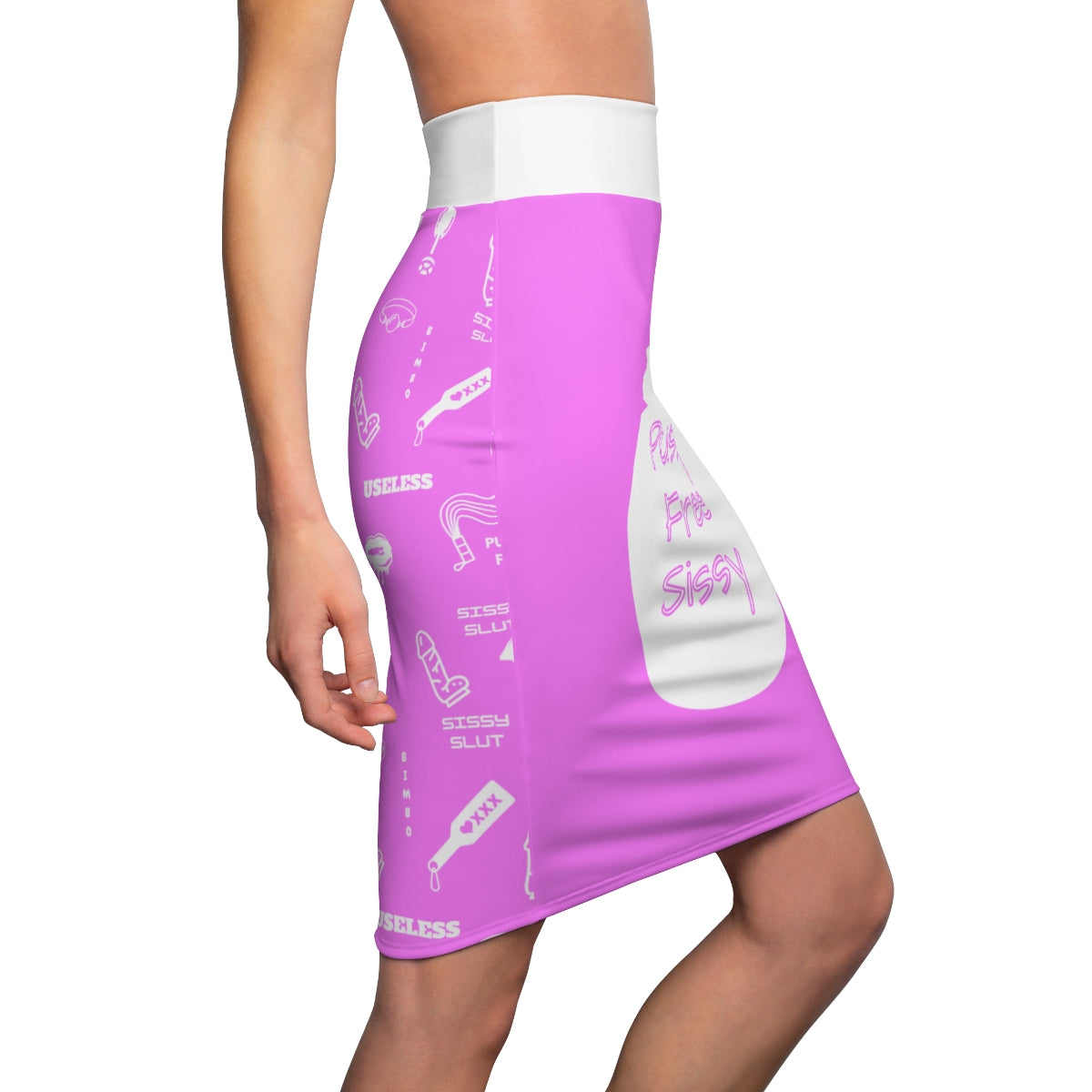 Sissy humiliation Women's Pencil Skirt
