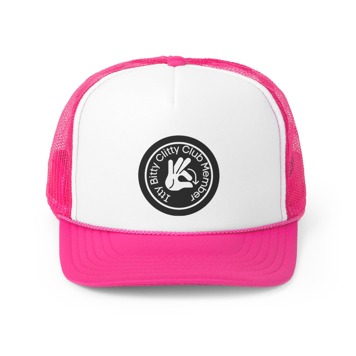 SPH Trucker Caps. Itty bitty clittly club member cap. Submissive. BDSM humiliation. Sissy task. femdom clothing. humiliation clothes