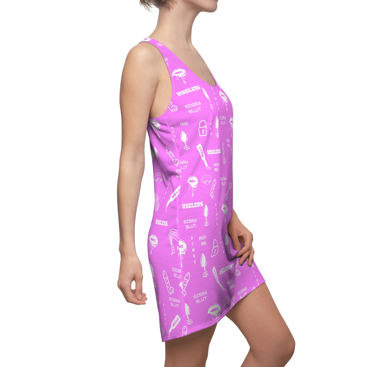 Sissy Humiliation Women's Cut & Sew Racerback Dress