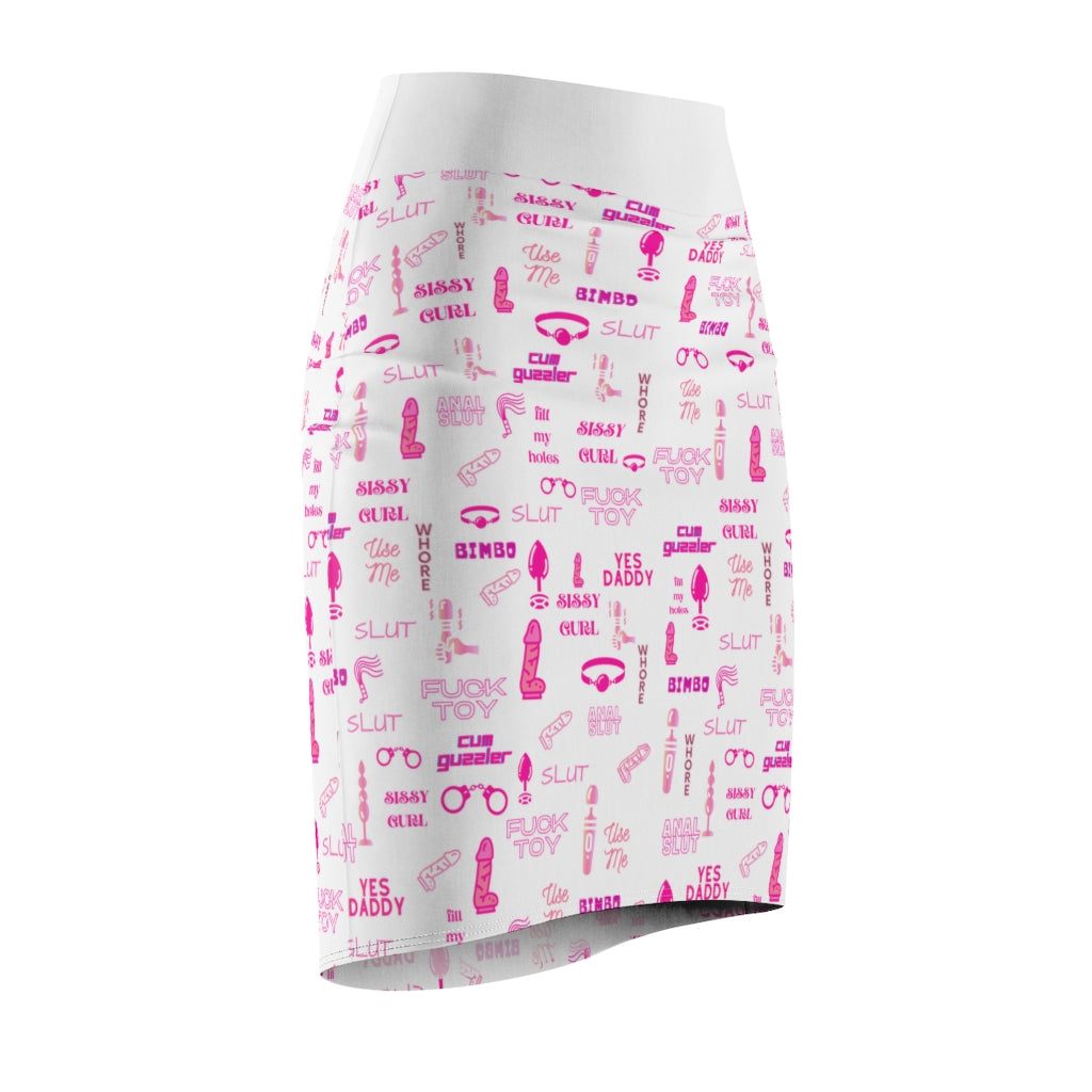 Sissy Humiliation Pencil Skirt