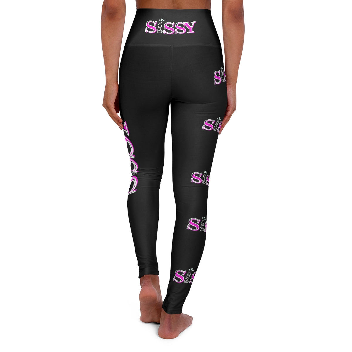 SISSY HUMILIATION High Waisted Yoga Leggings