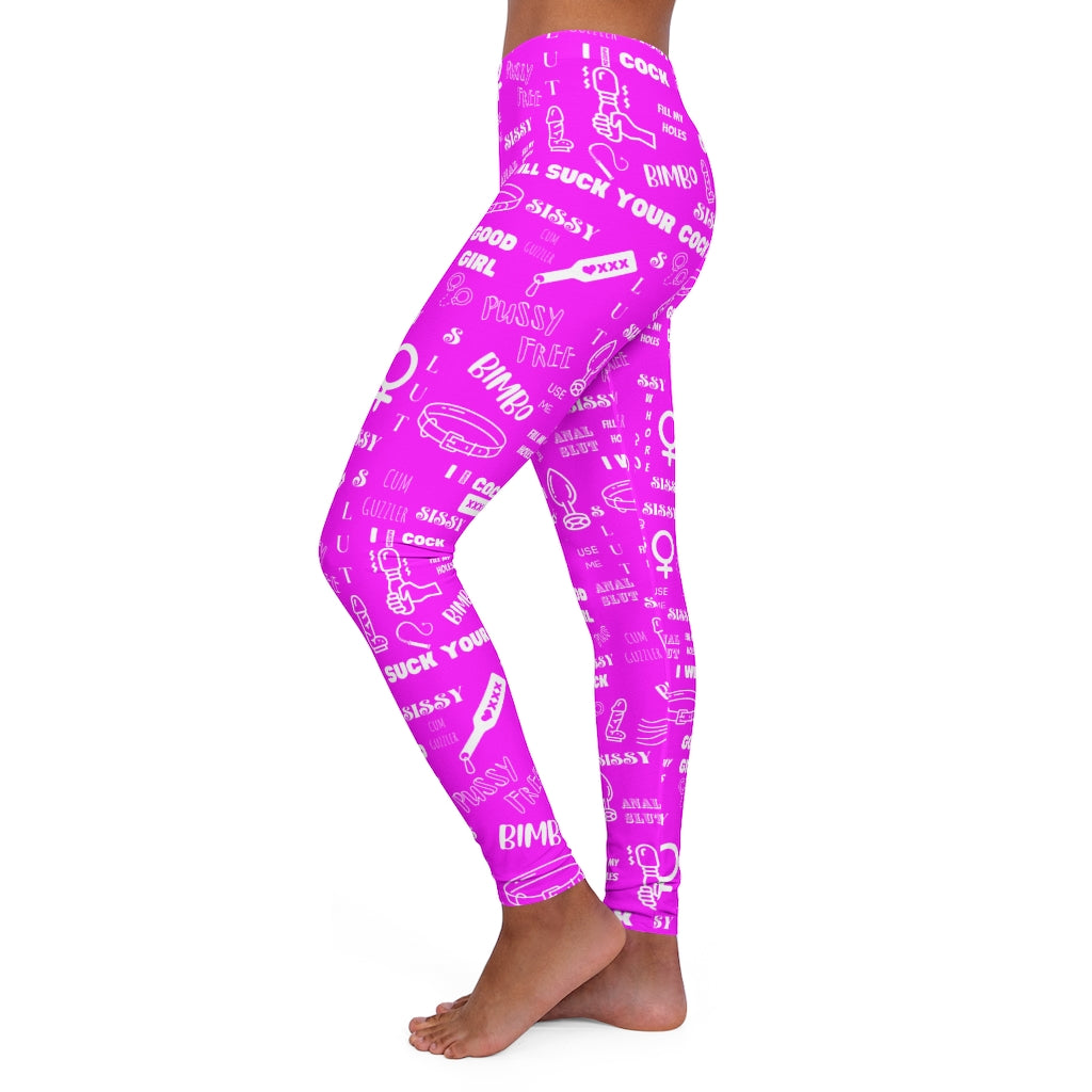 Sissy Humiliation Spandex Leggings