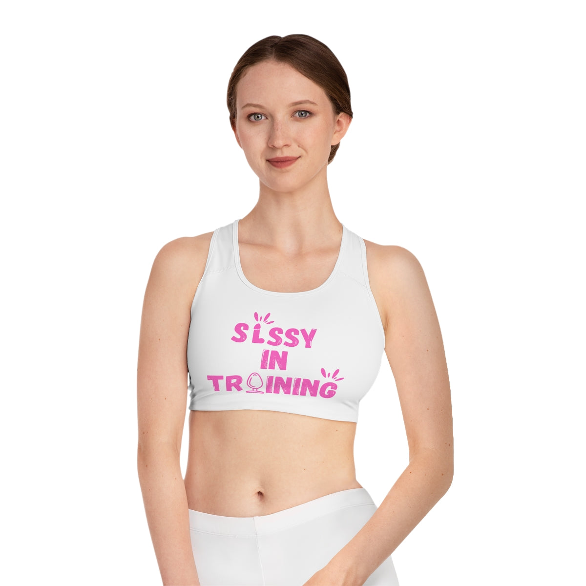 Sissy in training Sports Bra/ crop top