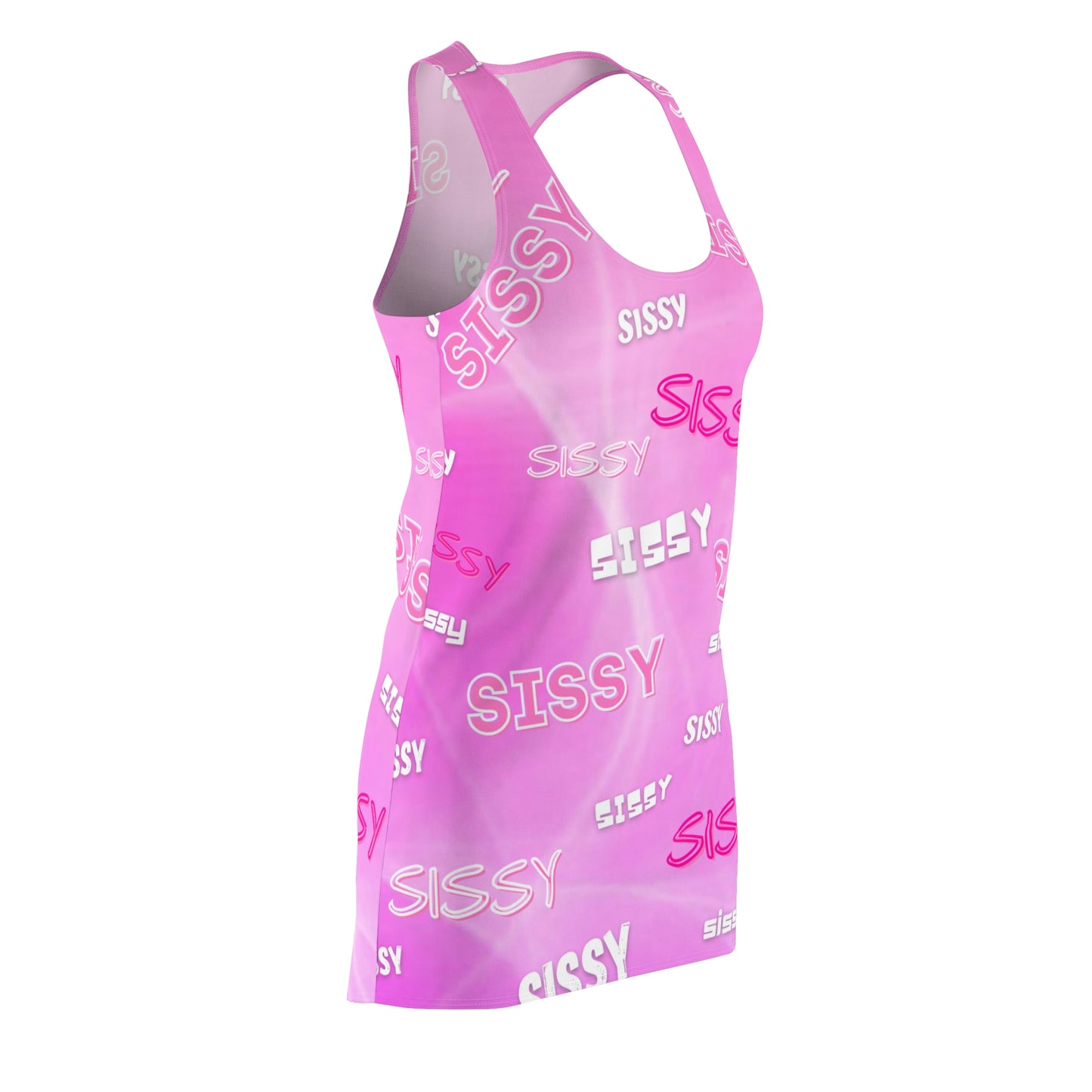 Sissy print dress Women's Cut & Sew Racerback Dress