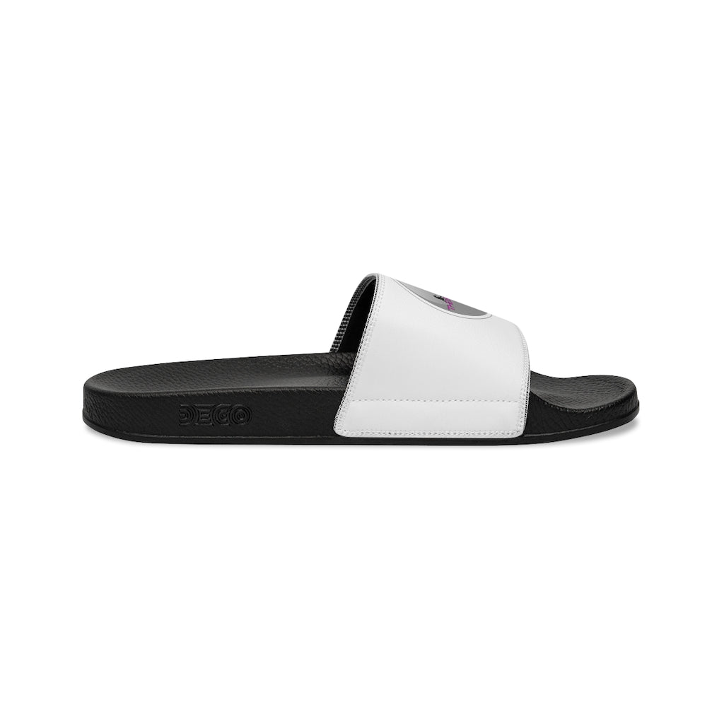 Sissy Slide Sandals. Sissy clothing. Feminization. Sissification.