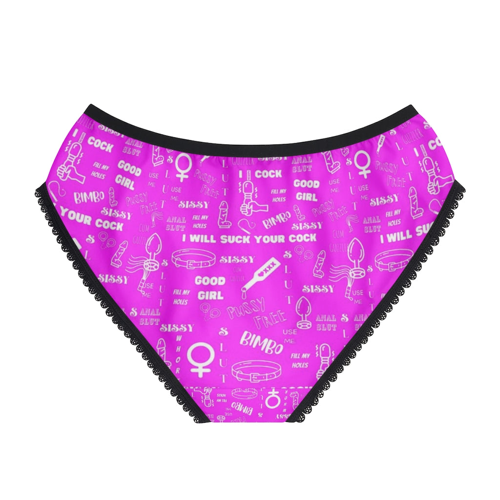 Sissy Humiliation print panties