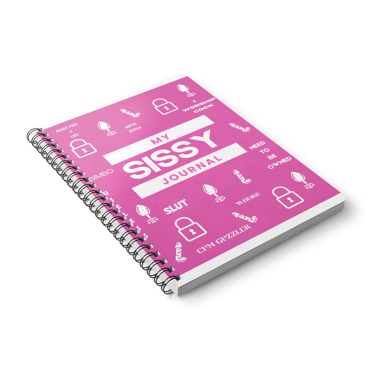 SISSY JOURNAL Wire bound Softcover Notebook, A5