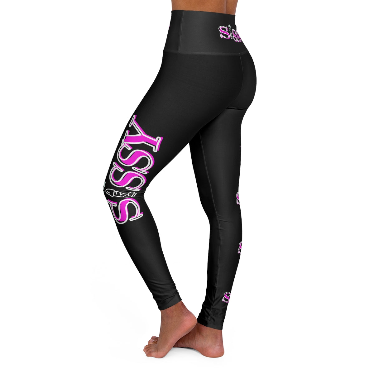 SISSY HUMILIATION High Waisted Yoga Leggings