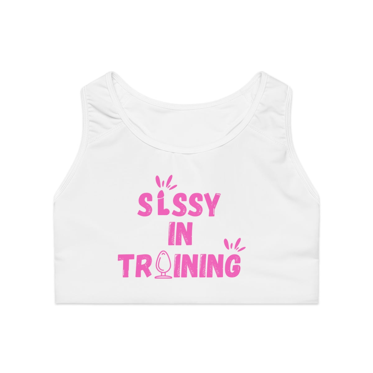 Sissy in training Sports Bra/ crop top