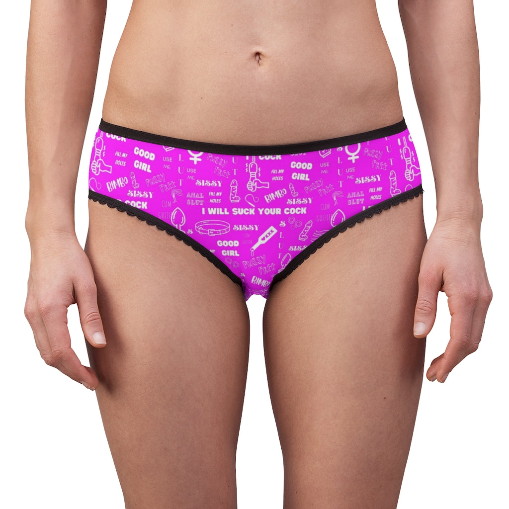 Sissy Humiliation print panties