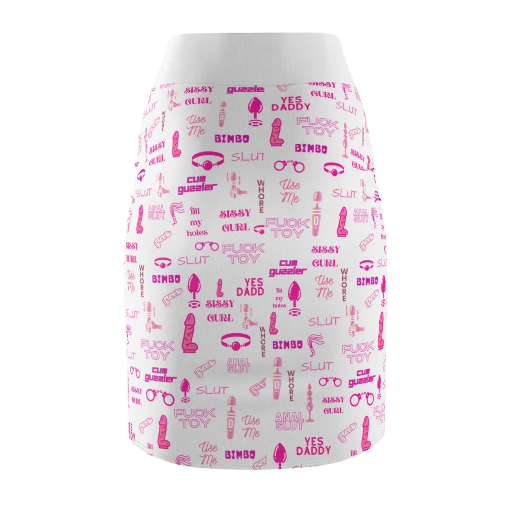 Sissy Humiliation Pencil Skirt
