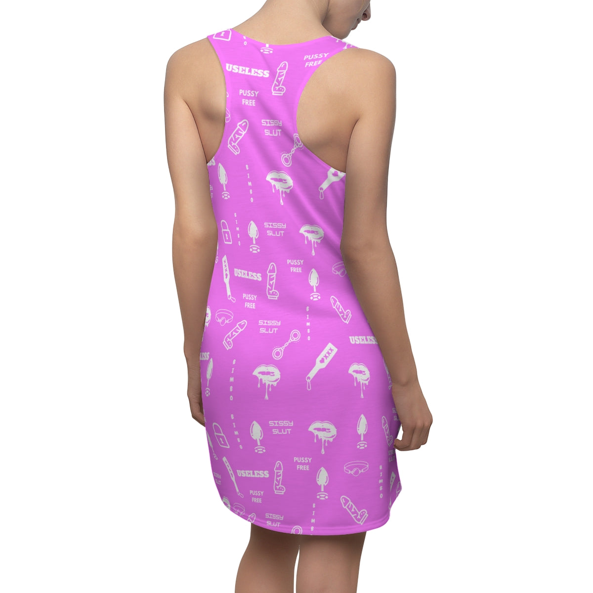 Sissy Humiliation Women's Cut & Sew Racerback Dress