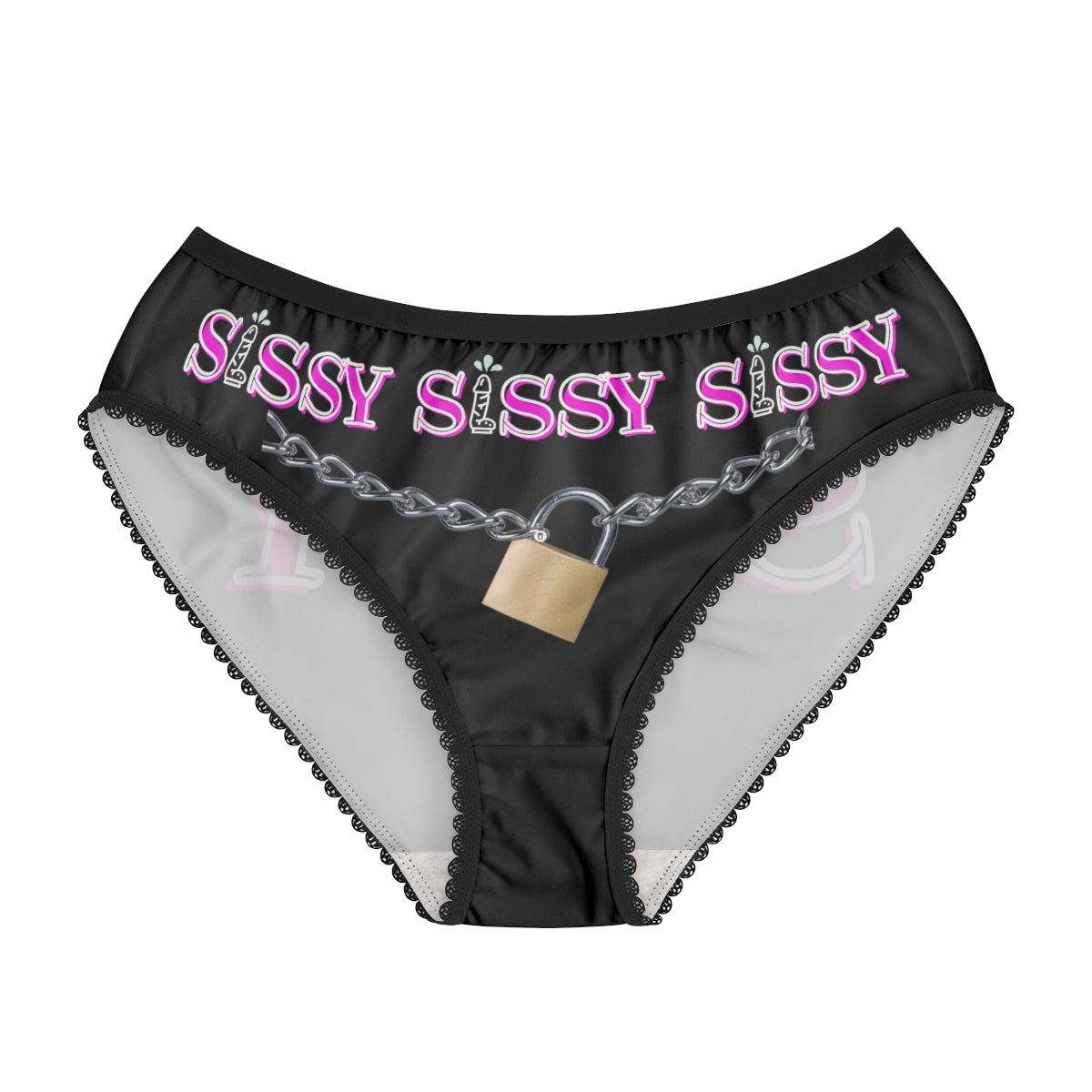Sissy panties. Chastity panties. Women's Briefs