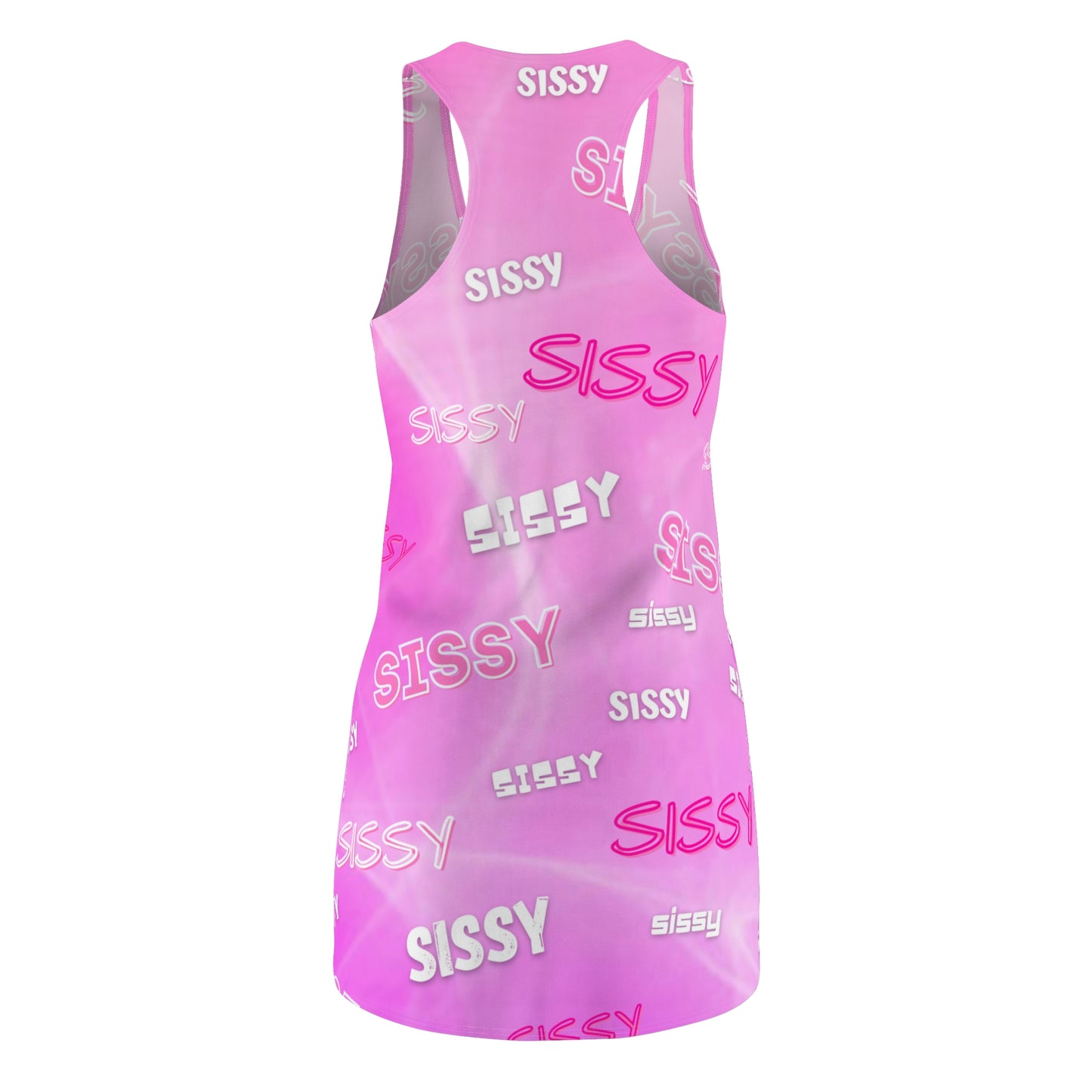 Sissy print dress Women's Cut & Sew Racerback Dress