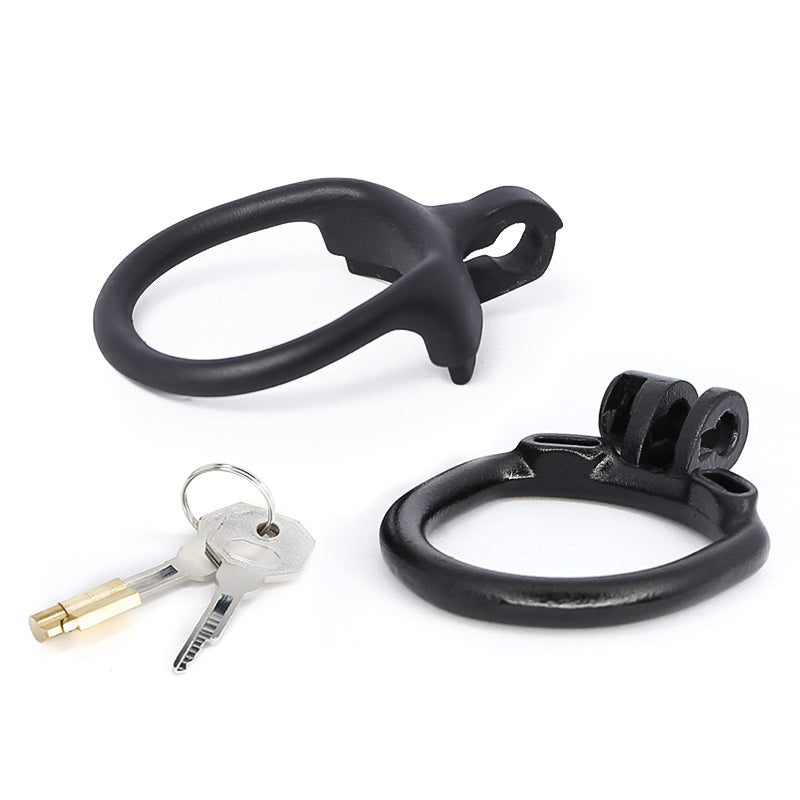 ZERO CAGE Male Resin Chastity Device Cock Cage Chastity Belt Ball Stretcher Penis Ring Cock Ring Adult Penis Lock Sex Toys