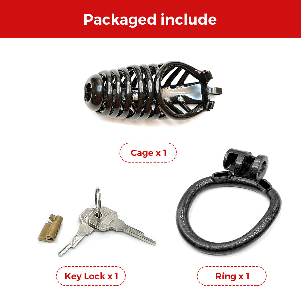 Mamba y Cock Cage Sissy Chastity Cage BDSM Male Sex Shop Penis Ring Lock Male Slave Erotic Gay Ladyboy 18+ Sex Toy for Men