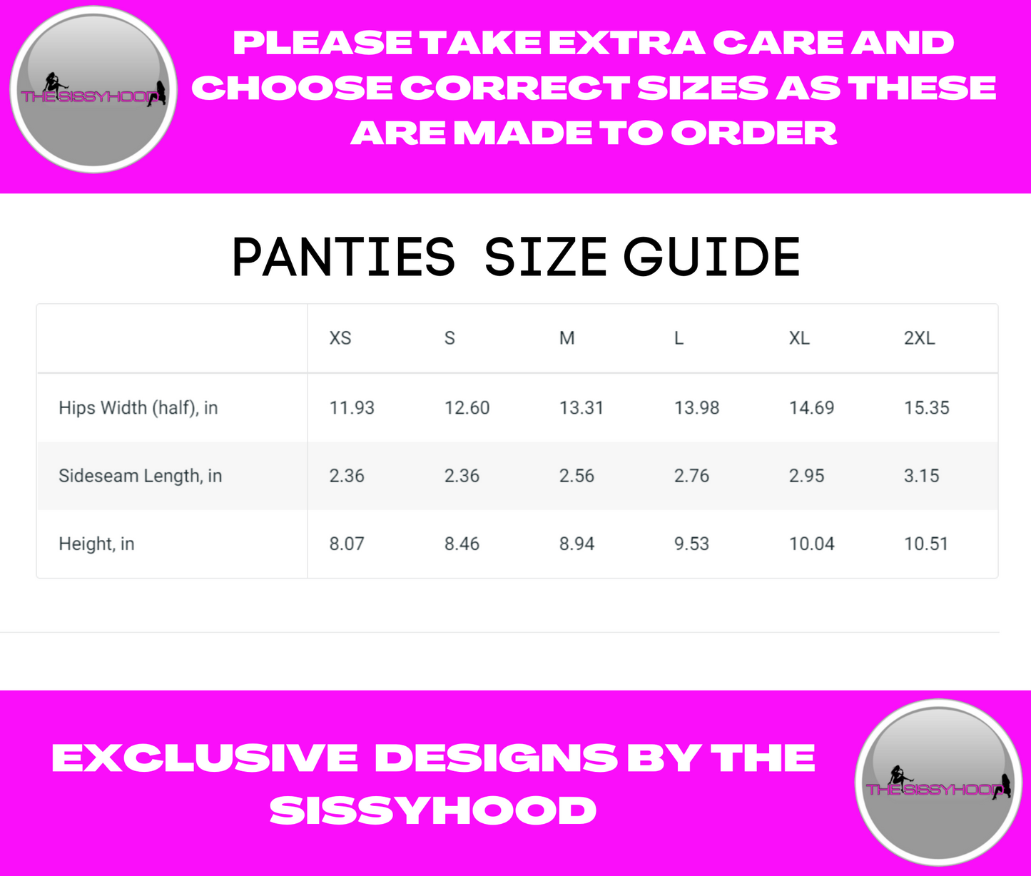 Sissified and Locked panties