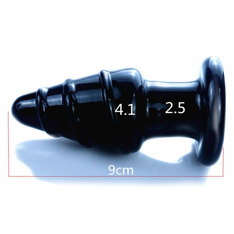 Glass Anal Plug G Spot Anal Dilator Stimulator Glass Butt Pluig Anal Dildo Sex Toys For Woman Men Adult Erotic Anus Masturbator