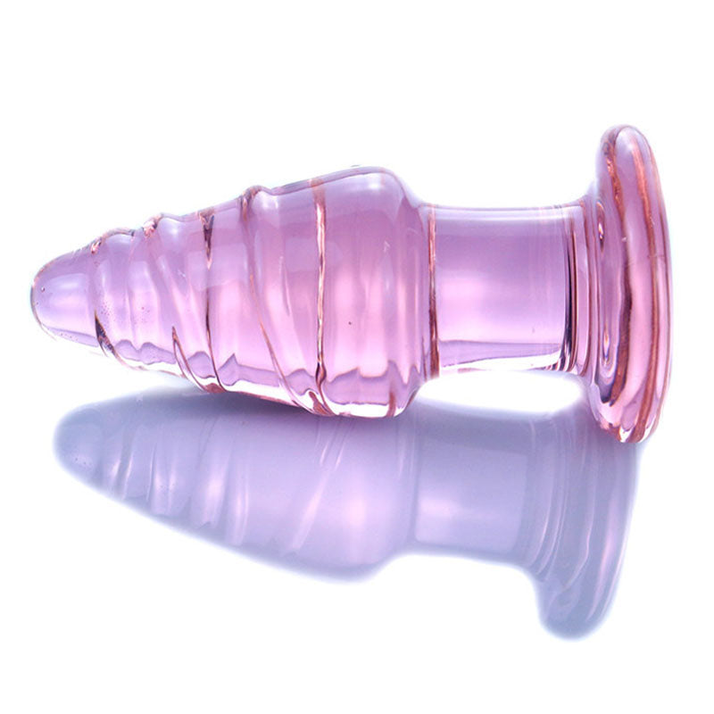 Glass Anal Plug G Spot Anal Dilator Stimulator Glass Butt Pluig Anal Dildo Sex Toys For Woman Men Adult Erotic Anus Masturbator