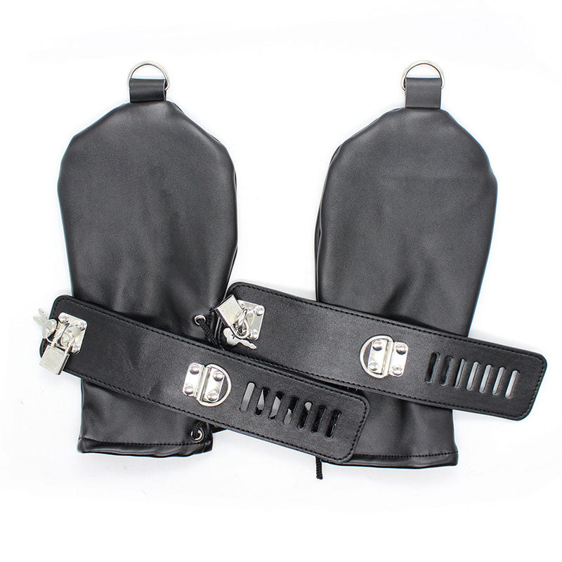 Hand Bondage Gloves Handcuffs Erotic Games Fetish BDSM Slave Restraints Sex Tools Toys