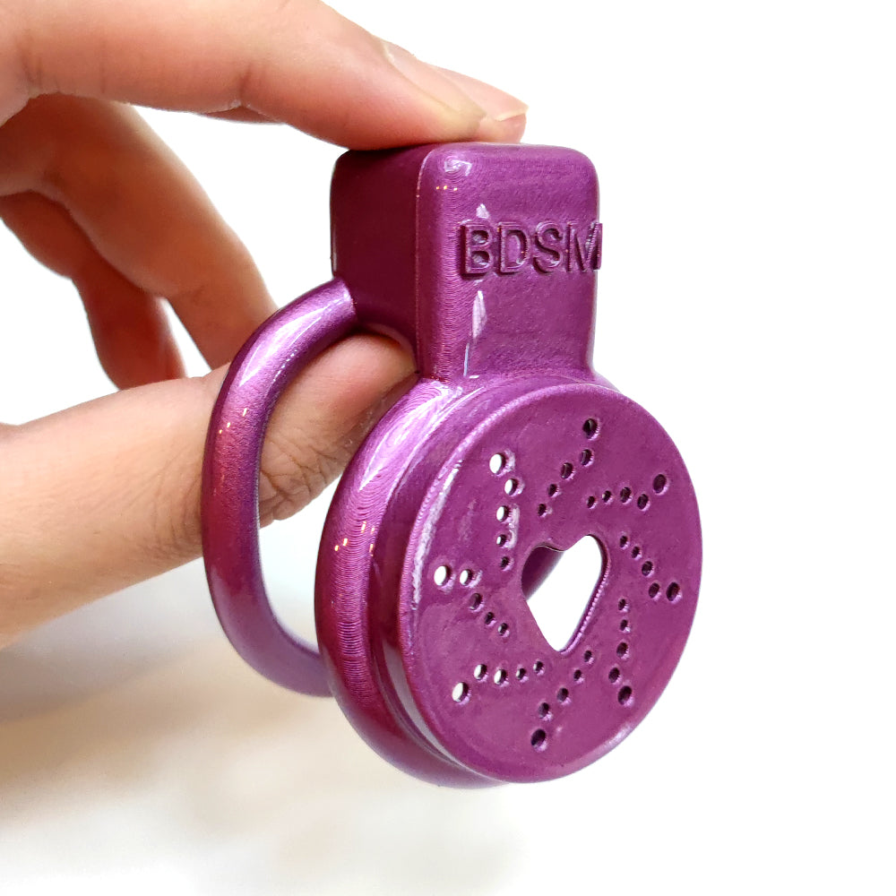 BDSM Ultra Small Chastity Devices Pink Love Heart Cock Cage Male Bondage Slave Penis Rings Erotic Gay Ladyboy Sex Toys for Men