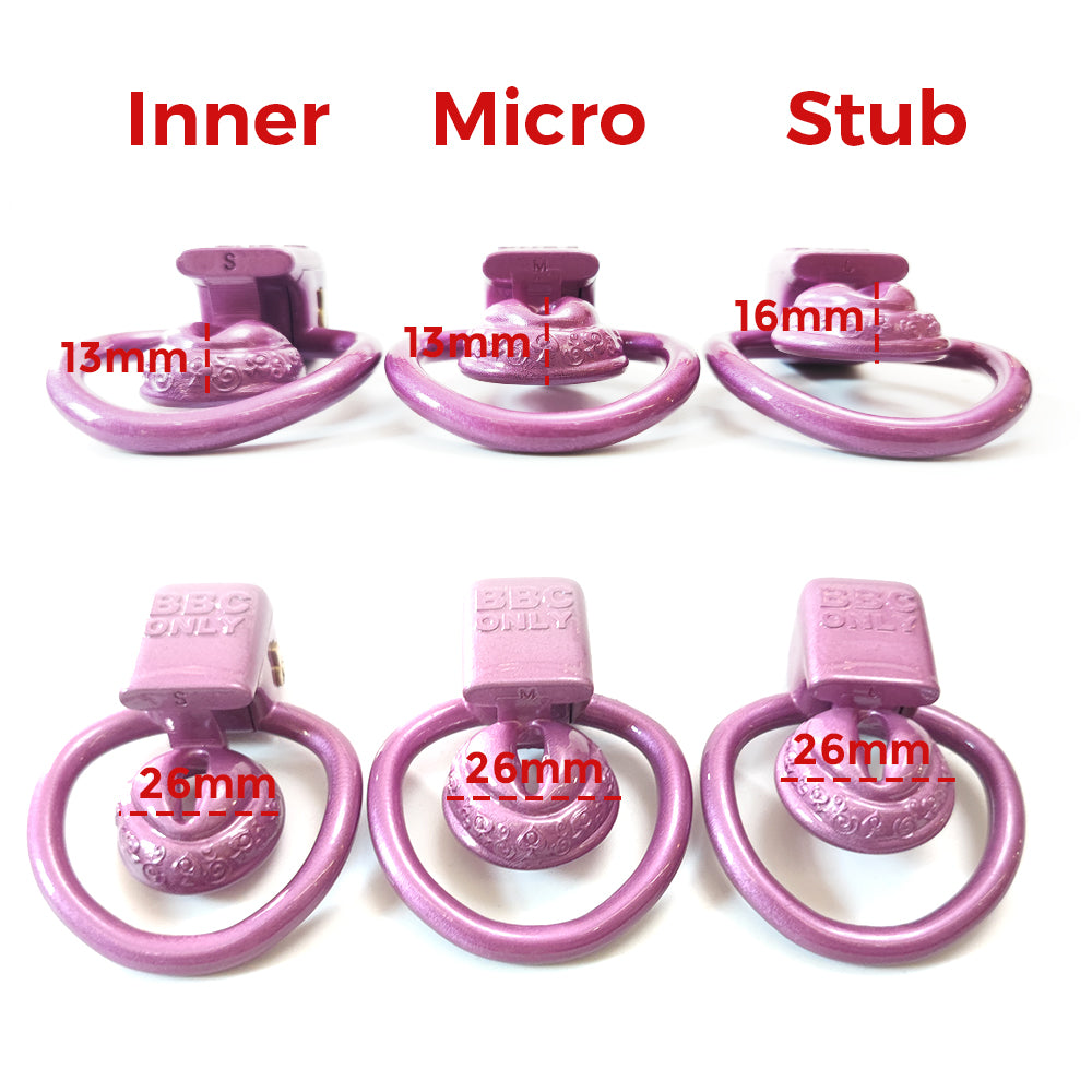 Super Small Only BBC Pussy Vaginal Chastity Cage Devices 4Rings BBC engraved Male Cock Cage Penis Ring Lock BDSM Men'S Sex Toys