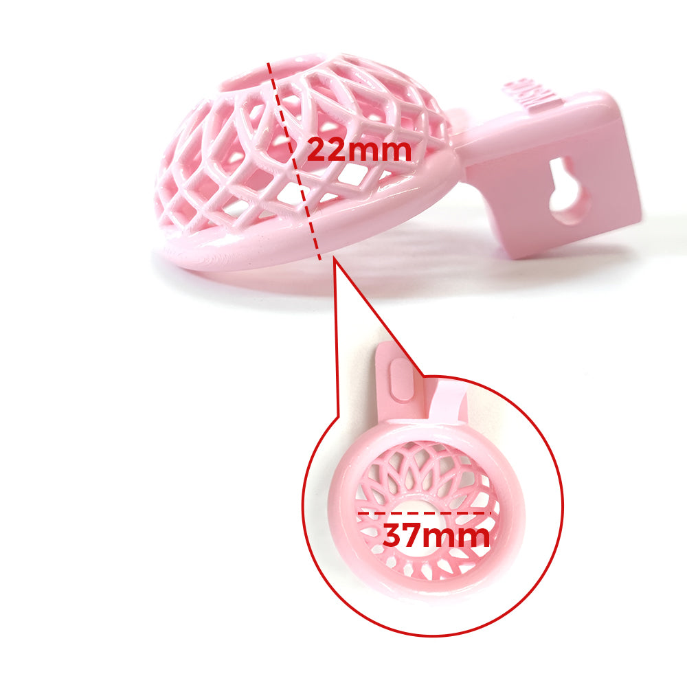 BDSM grid compact Pink Cock Cage Slave Chastity Devices Cage Intimate Bondage Trainer Belt Lock Rings Gay Ladyboy Sexy Toys for Men