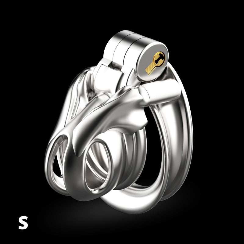 2022 316 Stainless Steel Python V7.0 Male Chastity Device