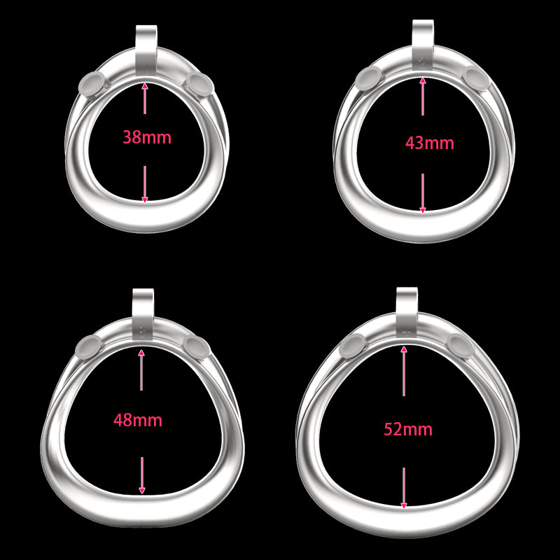 2022 316 Stainless Steel Python V7.0 Male Chastity Device