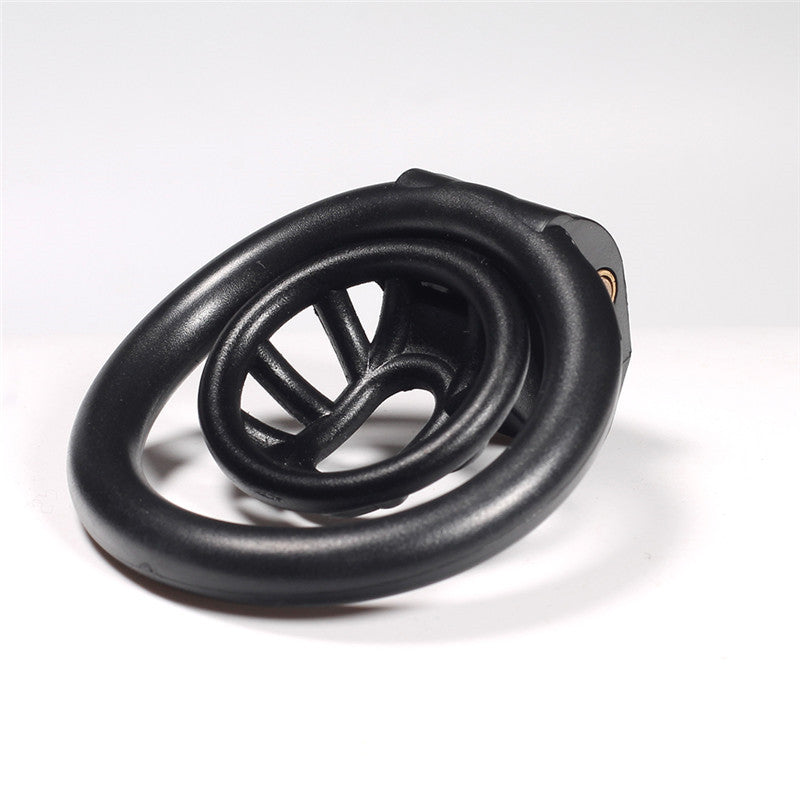Cobra Male Chastity Device Positive/Negative With 4 Penis Rings,Super Small Cock Cage,BDSM Sex Toys For Men Gay