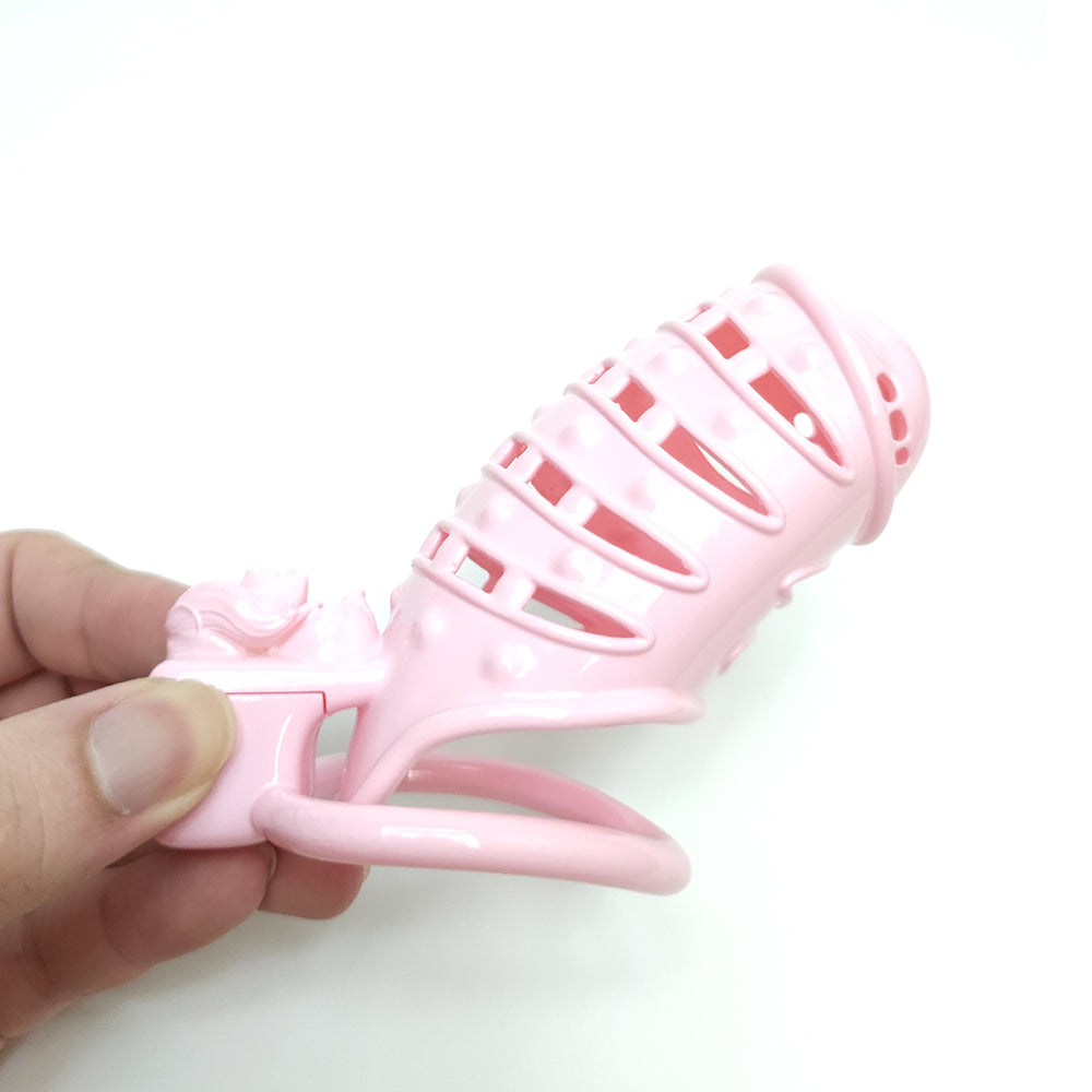 Spiked BDSM Cock Cage Pussy Vaginal Chastity Devices Cage Male Bondage Slave Penis Ring Sex Shop 18+ Gay Ladyboy Sex Toys