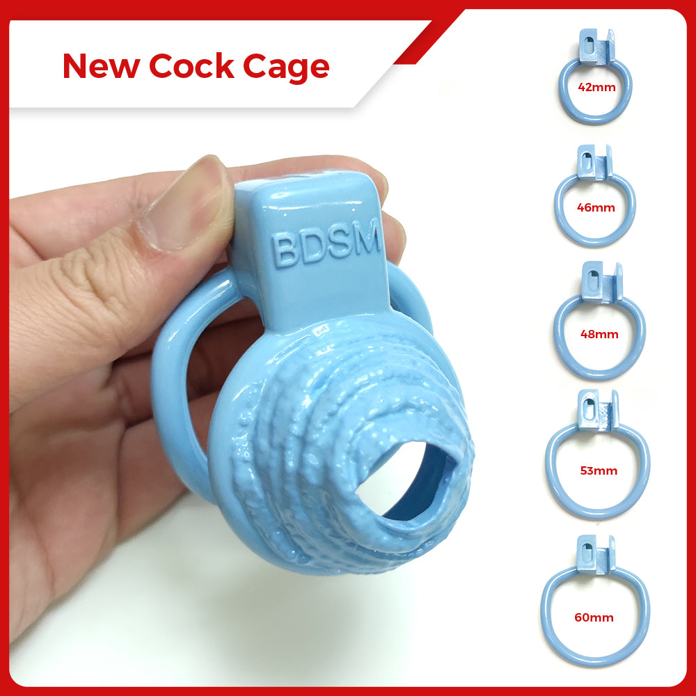 Small Ugly Penis Sissy Cock Cage Slave Chastity Cage BDSM Male CD TS Penis Ring Lock Male Erotic Gay Ladyboy Sex Toy for Men