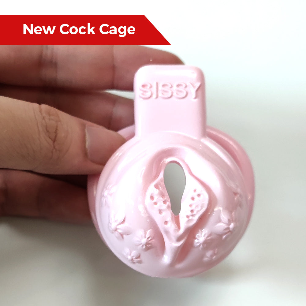 Chastity cage Sissy BDSM Pussy Vaginal Cock Cage Small Male Chastity Devices Bondage Lock Slave Penis Ring Sex Shop 18+ Gay Ladyboy Sex Toys