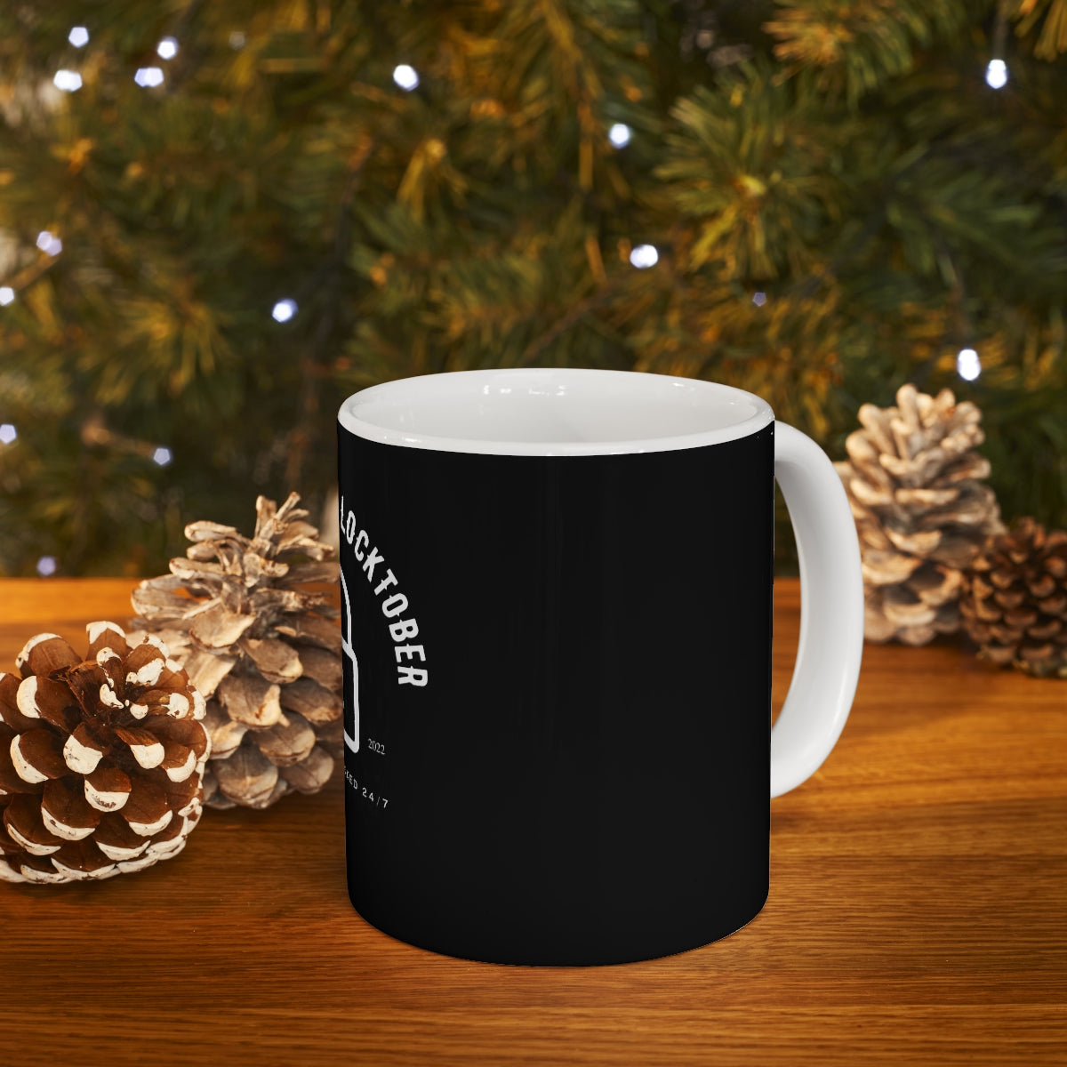 Locktober Ceramic Mug 11oz