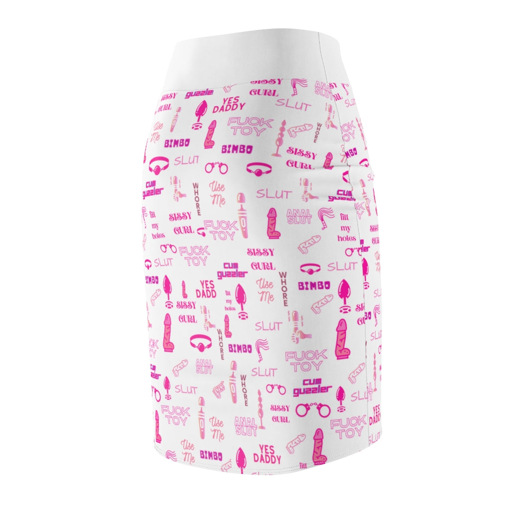 Sissy Humiliation Pencil Skirt