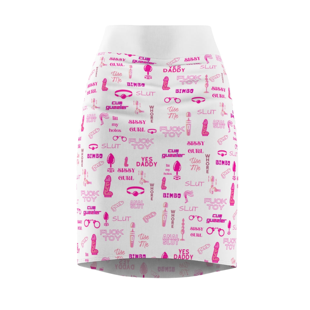Sissy Humiliation Pencil Skirt