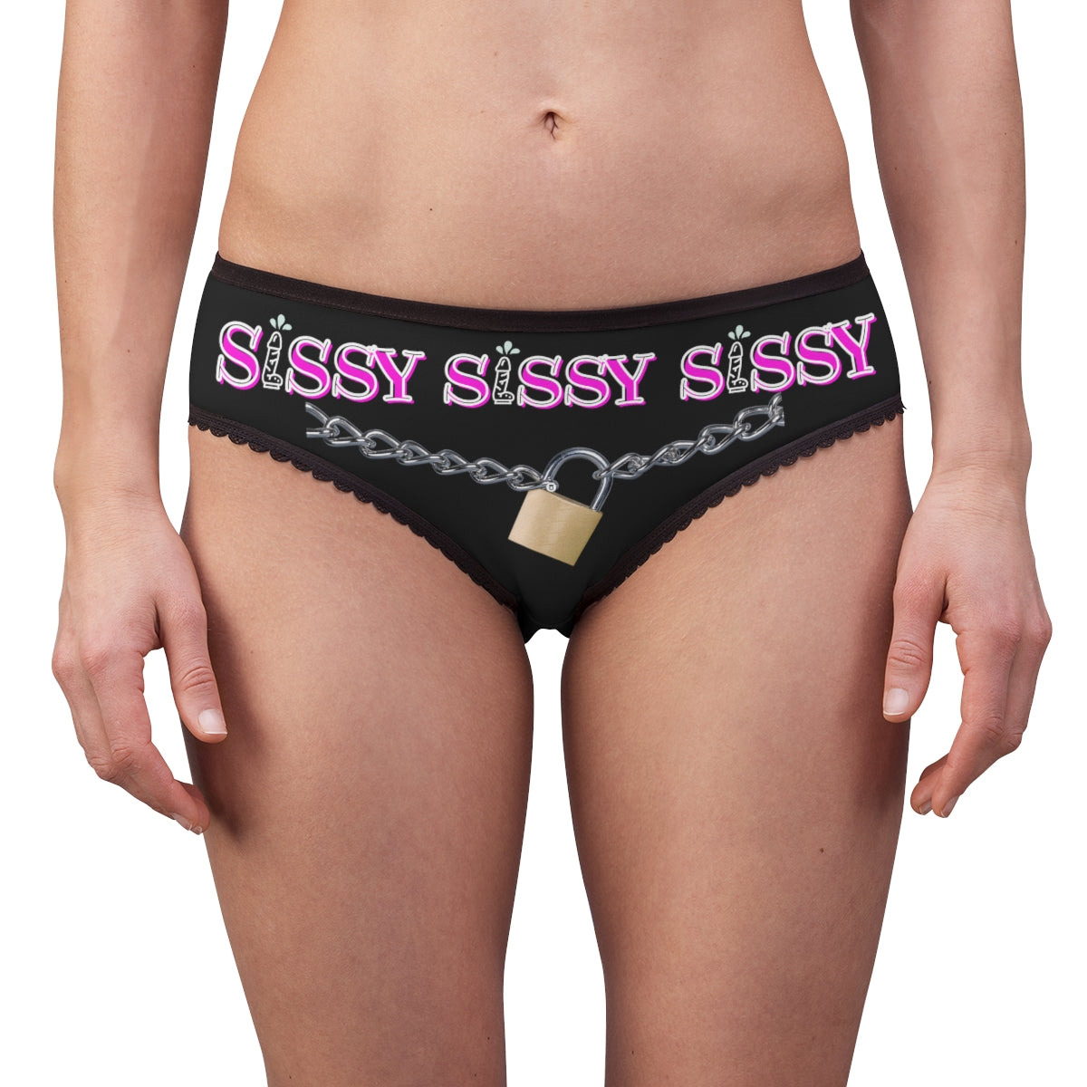 Sissy panties. Chastity panties. Women's Briefs