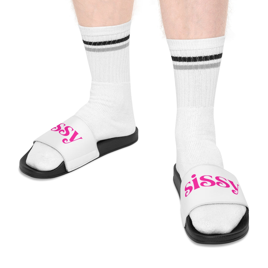 Sissy clothes. Slide Sandals. Sissy print clothing. Sissification. Feminization. Sissy panties