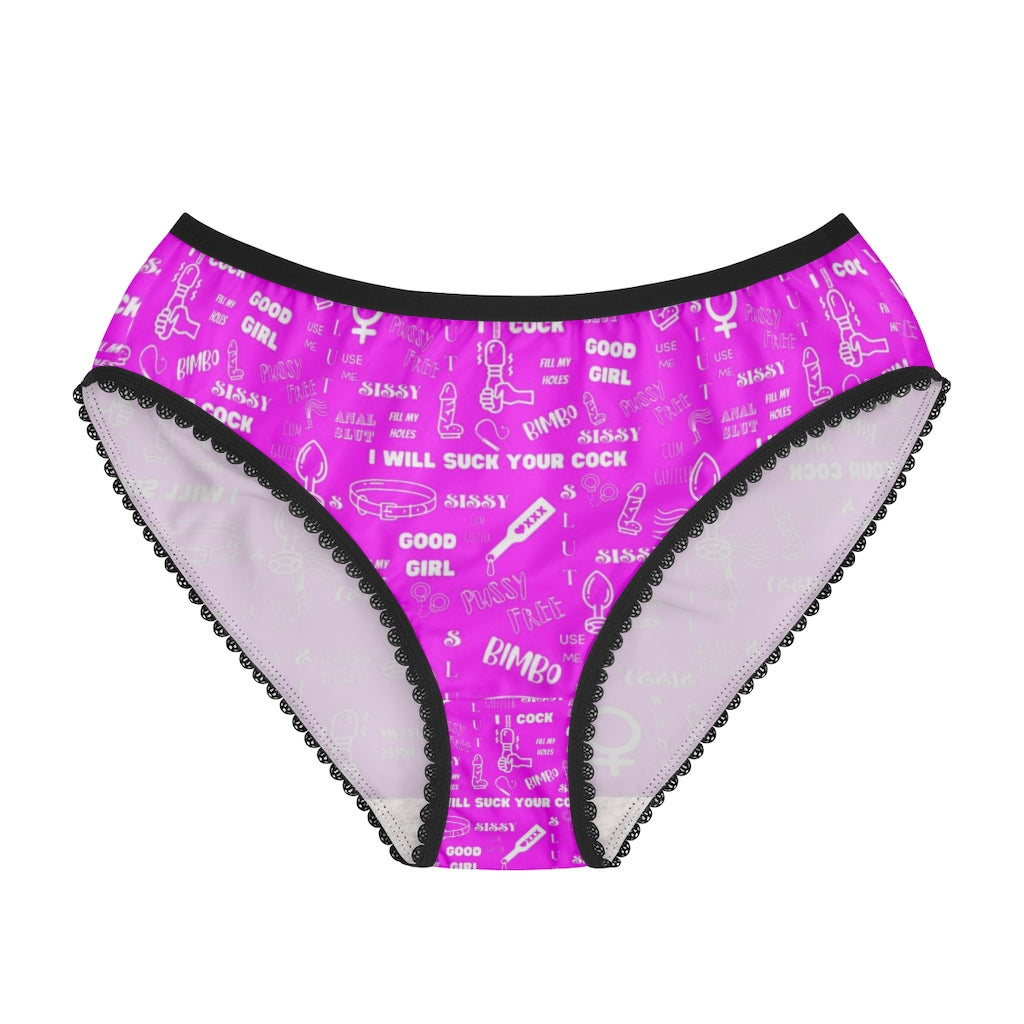 Sissy Humiliation print panties