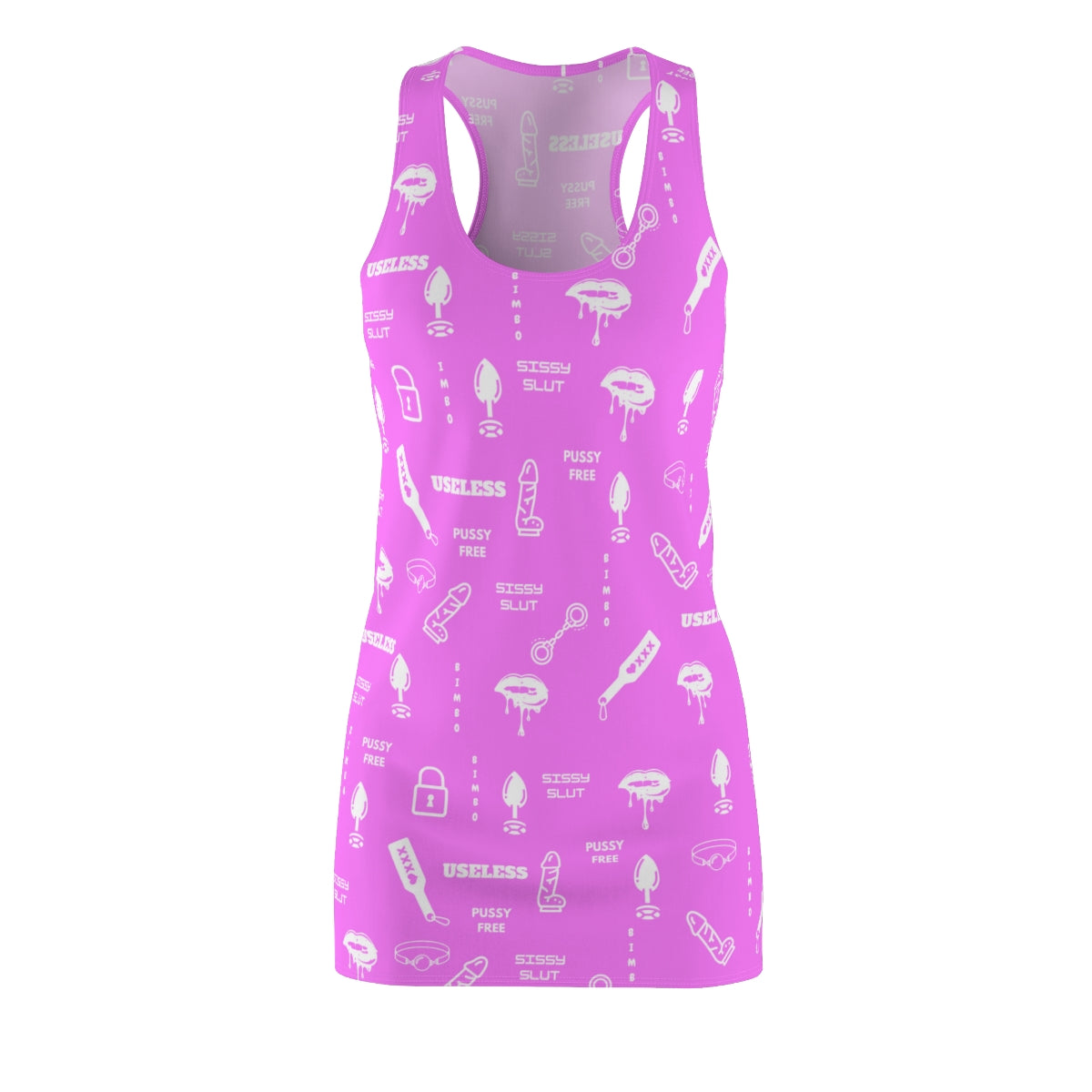 Sissy Humiliation Women's Cut & Sew Racerback Dress