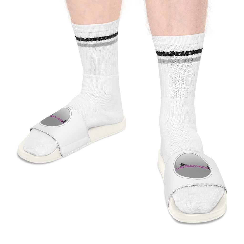 Sissy Slide Sandals. Sissy clothing. Feminization. Sissification.