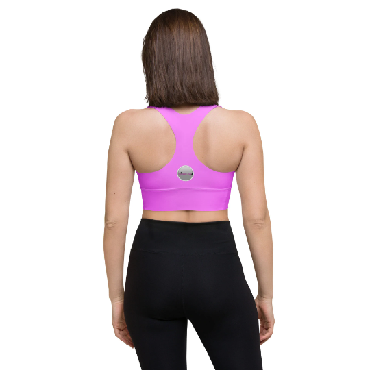 The SissyHood branded sports bra/crop top. Sissy Clothing. Sissy panties