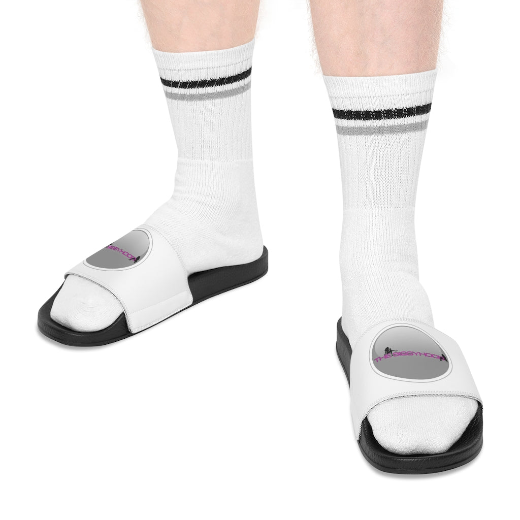 Sissy Slide Sandals. Sissy clothing. Feminization. Sissification.