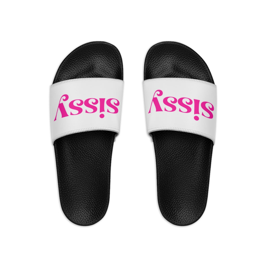 Sissy clothes. Slide Sandals. Sissy print clothing. Sissification. Feminization. Sissy panties