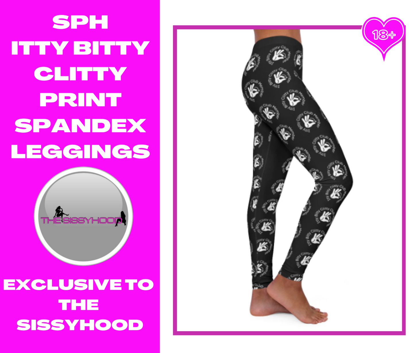 Sissy SPH spandex leggings