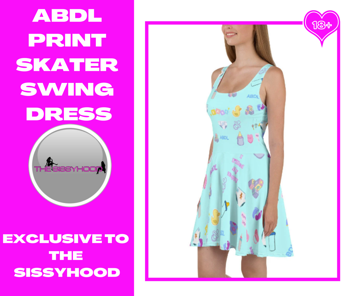 ABDL Skater Dress