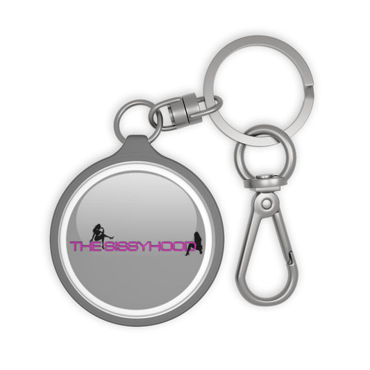 SissyHood Merch Keyring Tag.