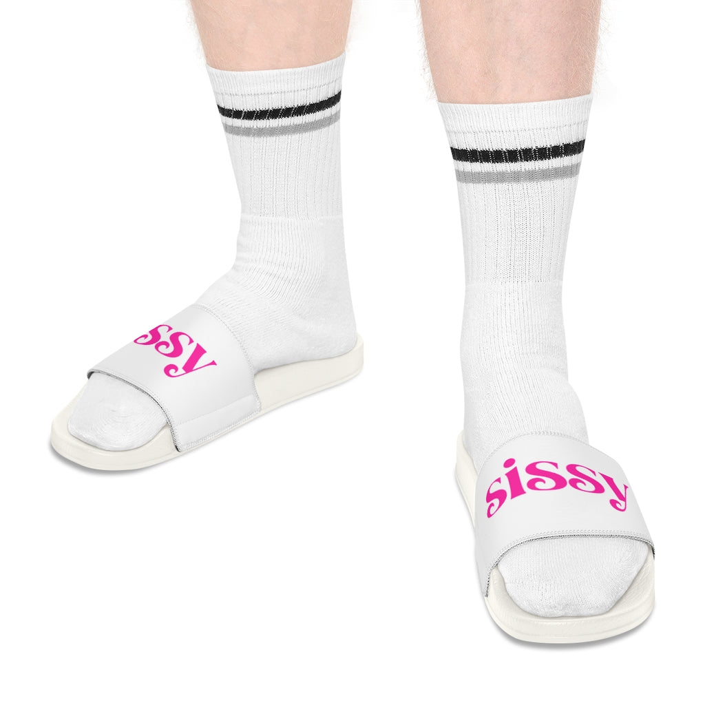 Sissy clothes. Slide Sandals. Sissy print clothing. Sissification. Feminization. Sissy panties